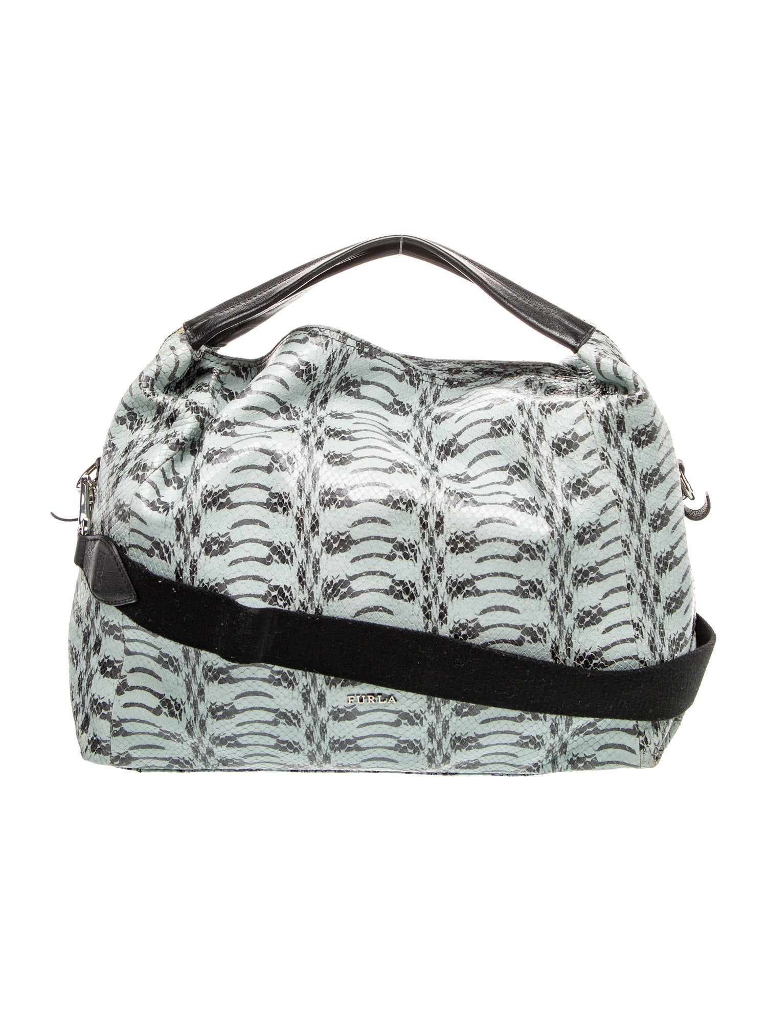 Furla Snakeskin Shoulder Bag