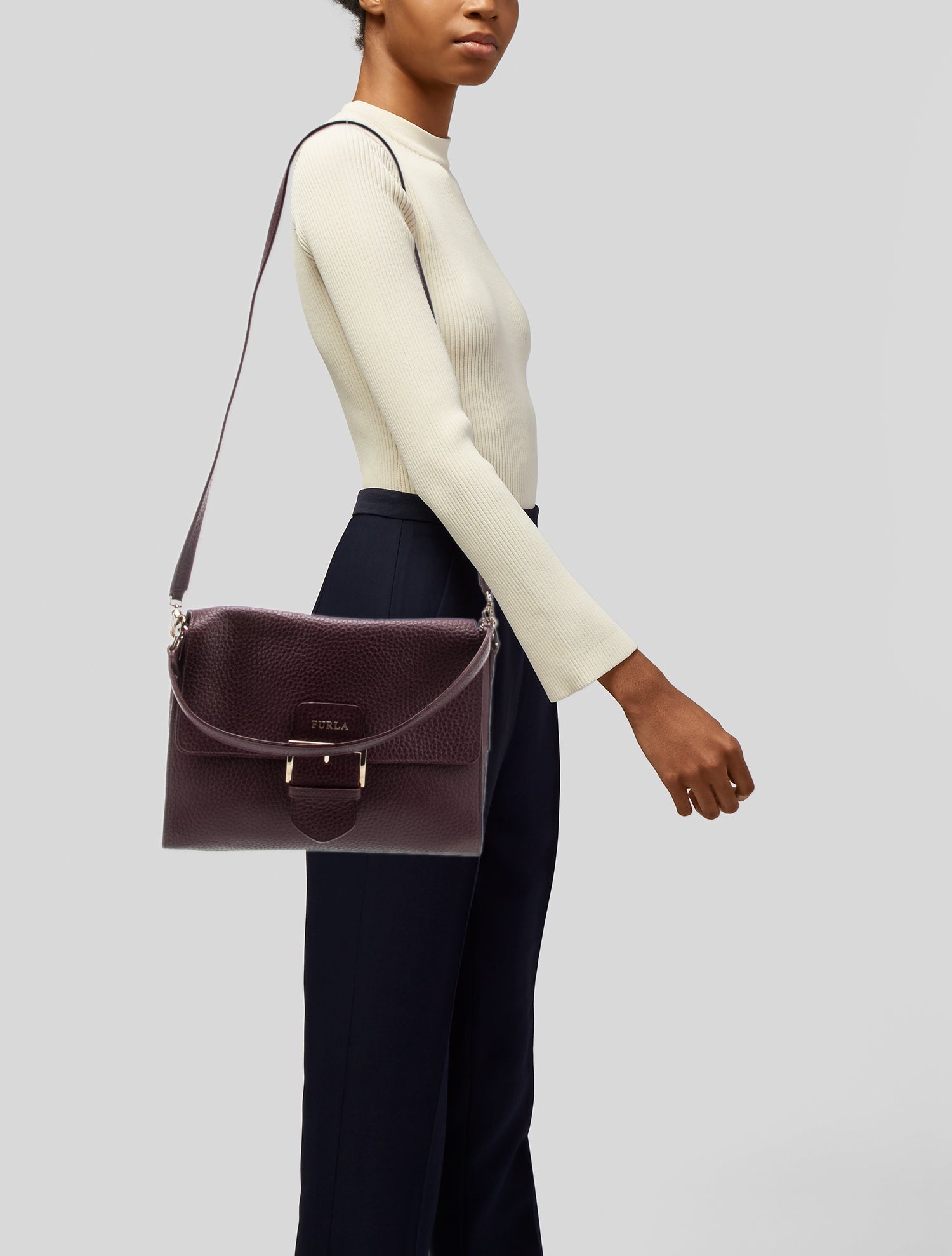 Furla Leather Shoulder Bag