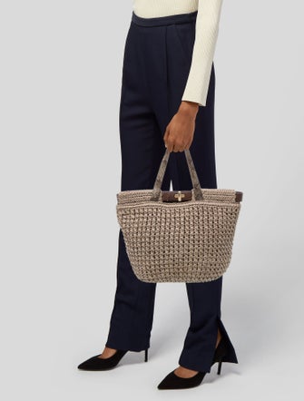 Furla Raffia Tote