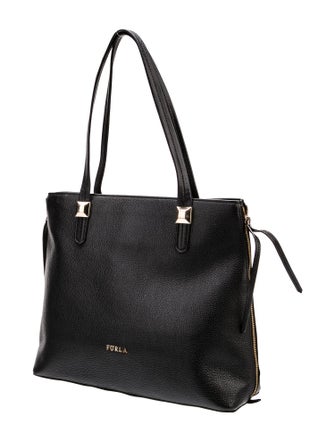 Furla Leather Top Handle Bag