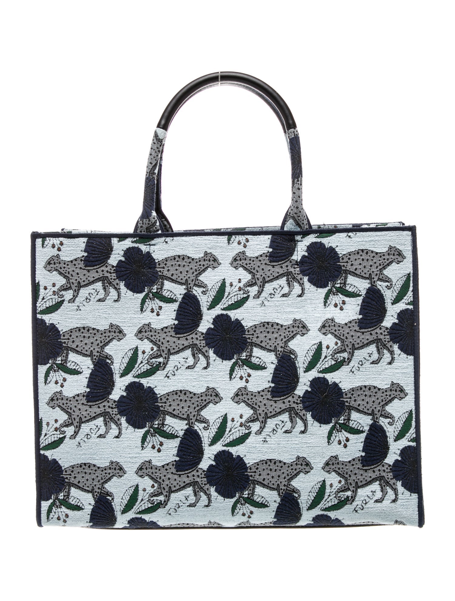 Furla Canvas Top Handle Bag