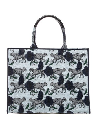 Furla Canvas Top Handle Bag