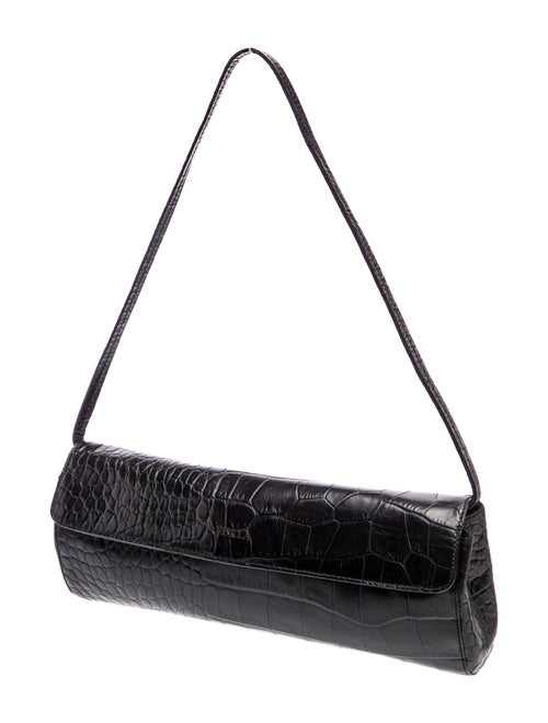 Furla Embossed Leather Shoulder Bag