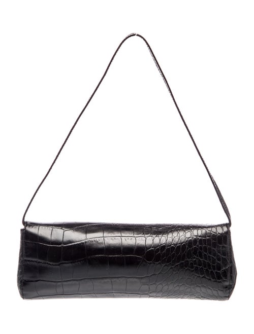 Furla Embossed Leather Shoulder Bag