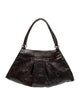 Furla Ostrich Shoulder Bag
