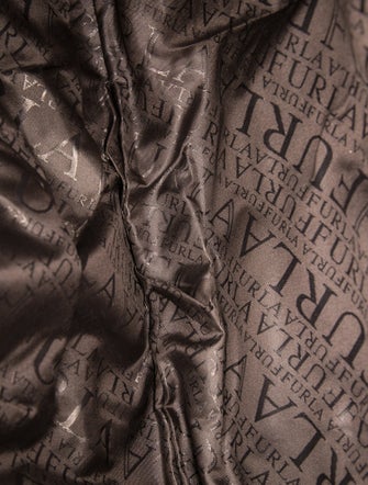 Furla Ostrich Shoulder Bag