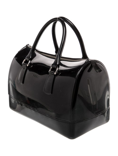 Furla Rubber Top Handle Bag