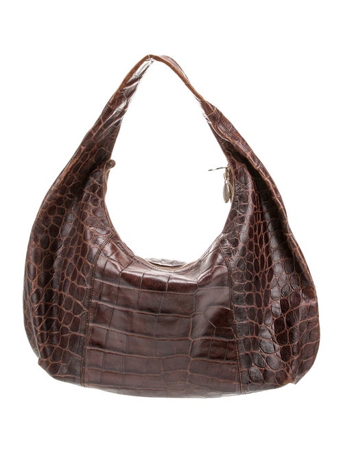 Furla Embossed Leather Shoulder Bag