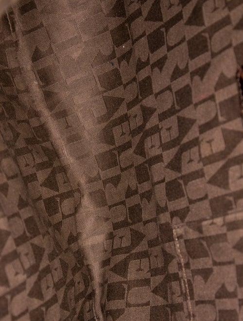 Furla Embossed Leather Shoulder Bag