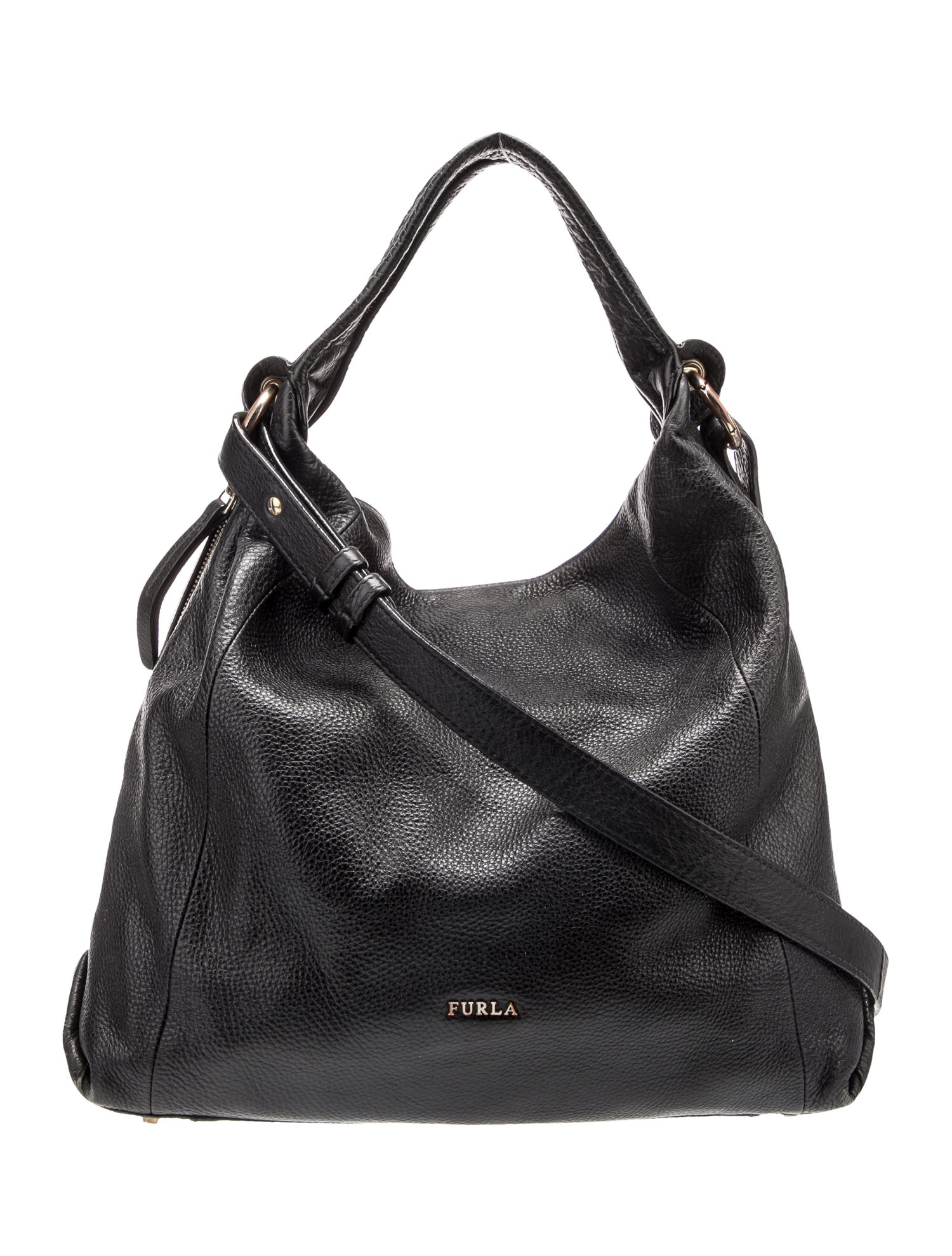 Furla Leather Top Handle Bag