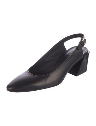 Furla Leather Slingback Pumps