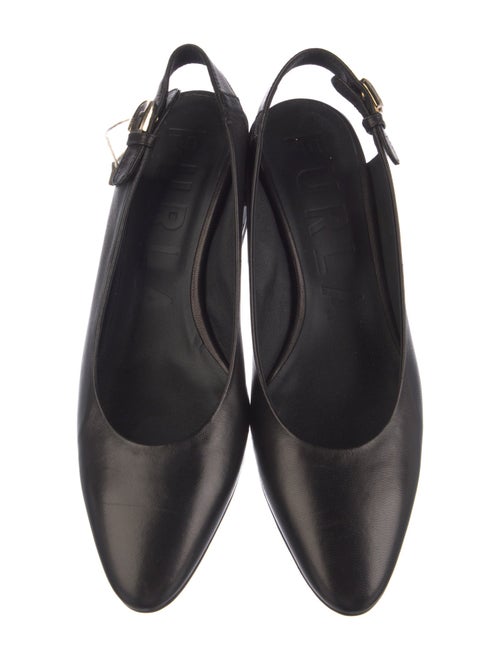 Furla Leather Slingback Pumps