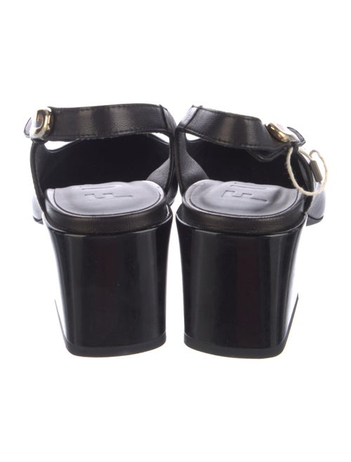 Furla Leather Slingback Pumps