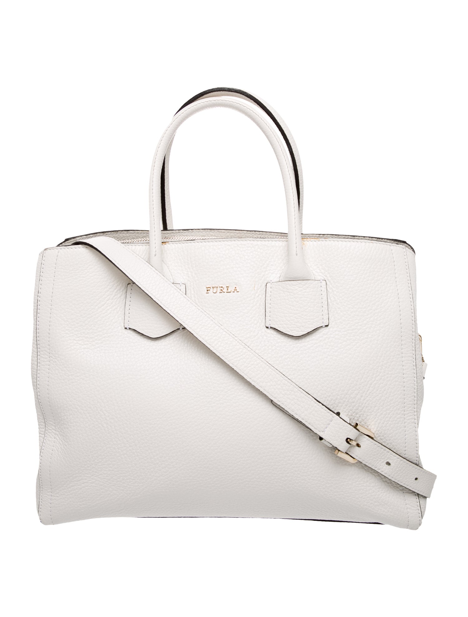 Furla Leather Top Handle Bag
