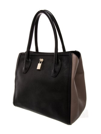 Furla Leather Top Handle Bag