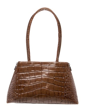 Furla Crocodile Shoulder Bag