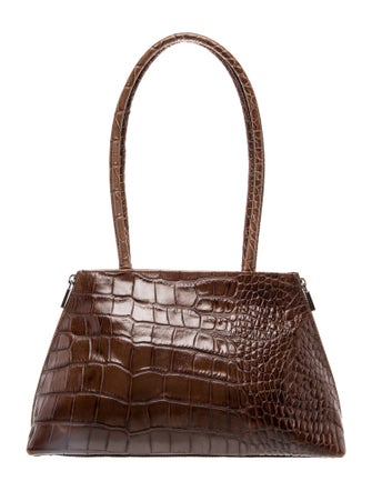 Furla Crocodile Shoulder Bag