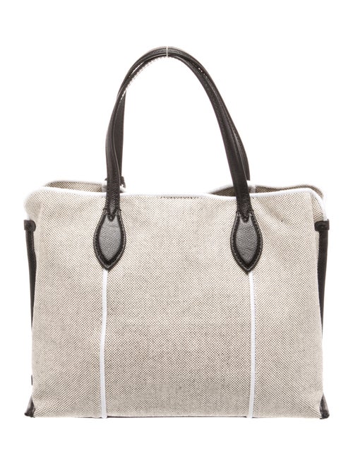 Furla Canvas Top Handle Bag