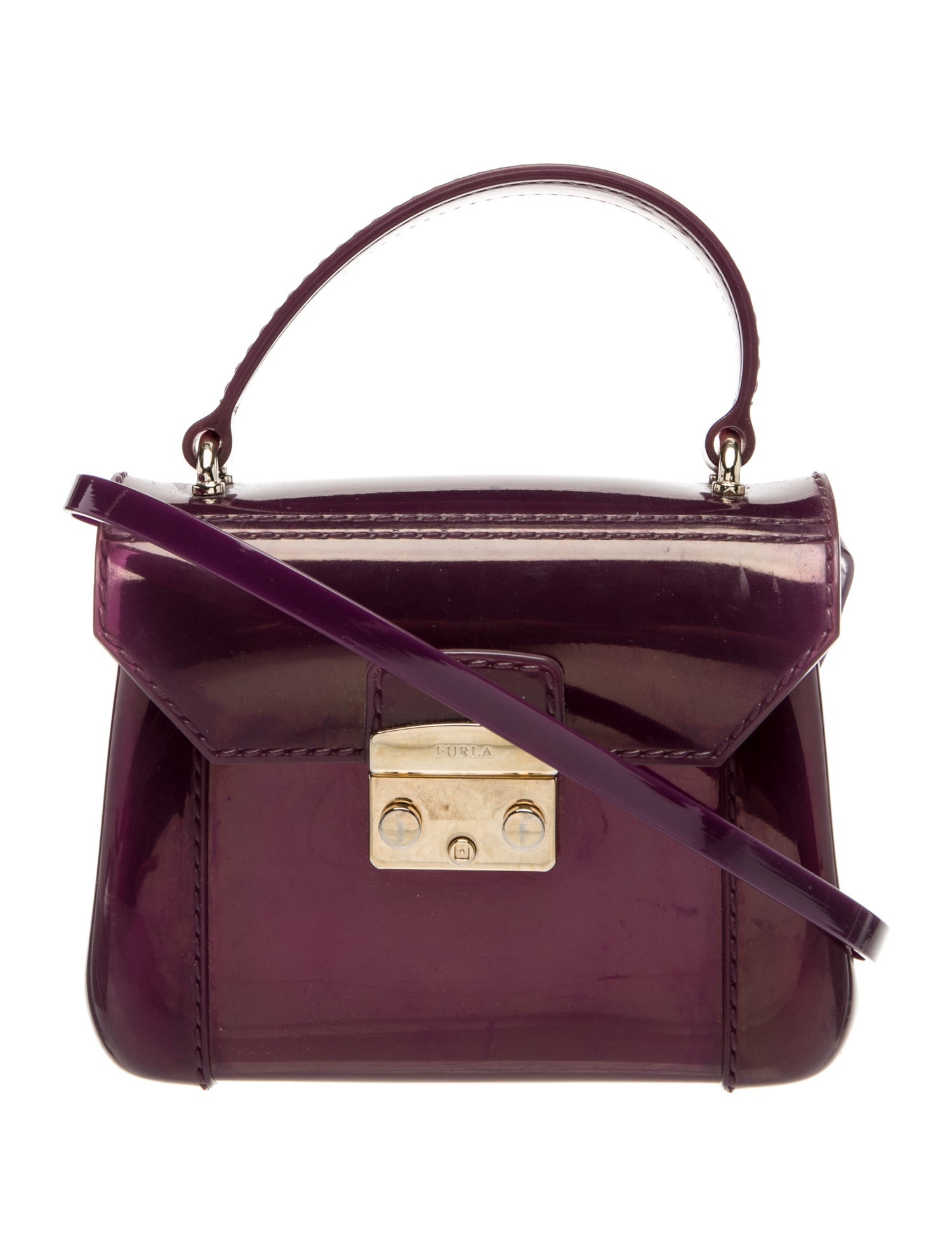 Furla Rubber Crossbody Bag