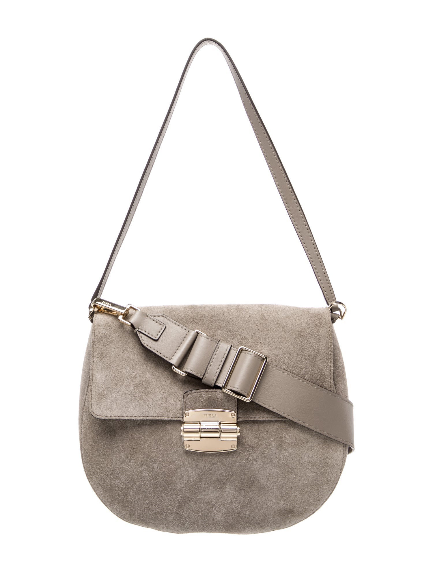 Furla Leather Top Handle Bag
