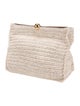 Furla Straw Clutch