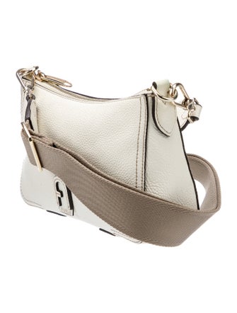 Furla Leather Messenger Bag