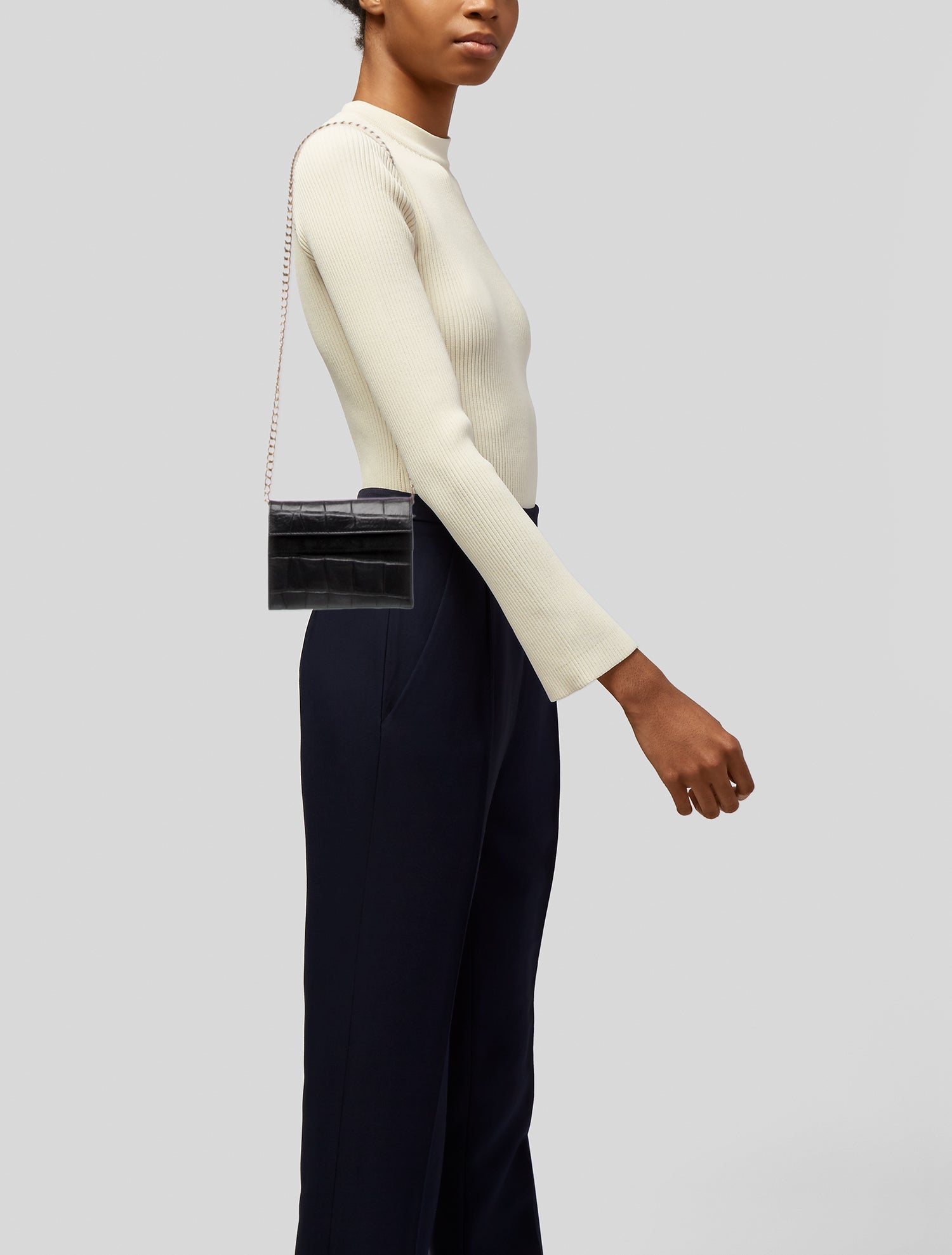 Furla Leather Evening Bag