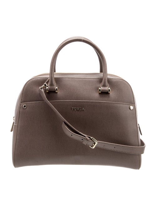Furla Leather Top Handle Bag