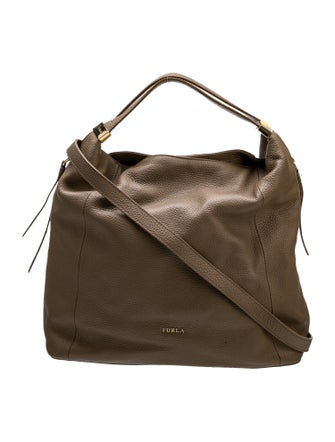 Furla Leather Top Handle Bag