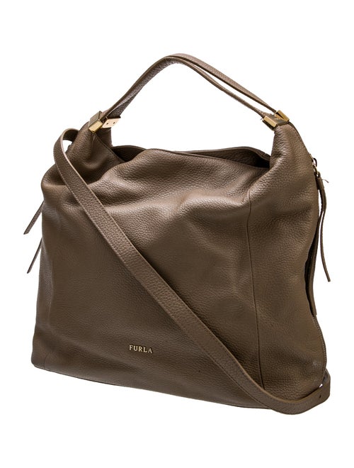 Furla Leather Top Handle Bag