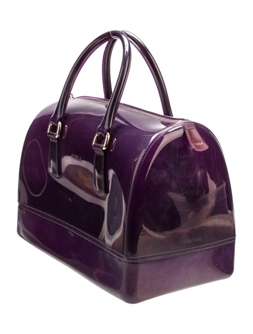 Furla Rubber Top Handle Bag