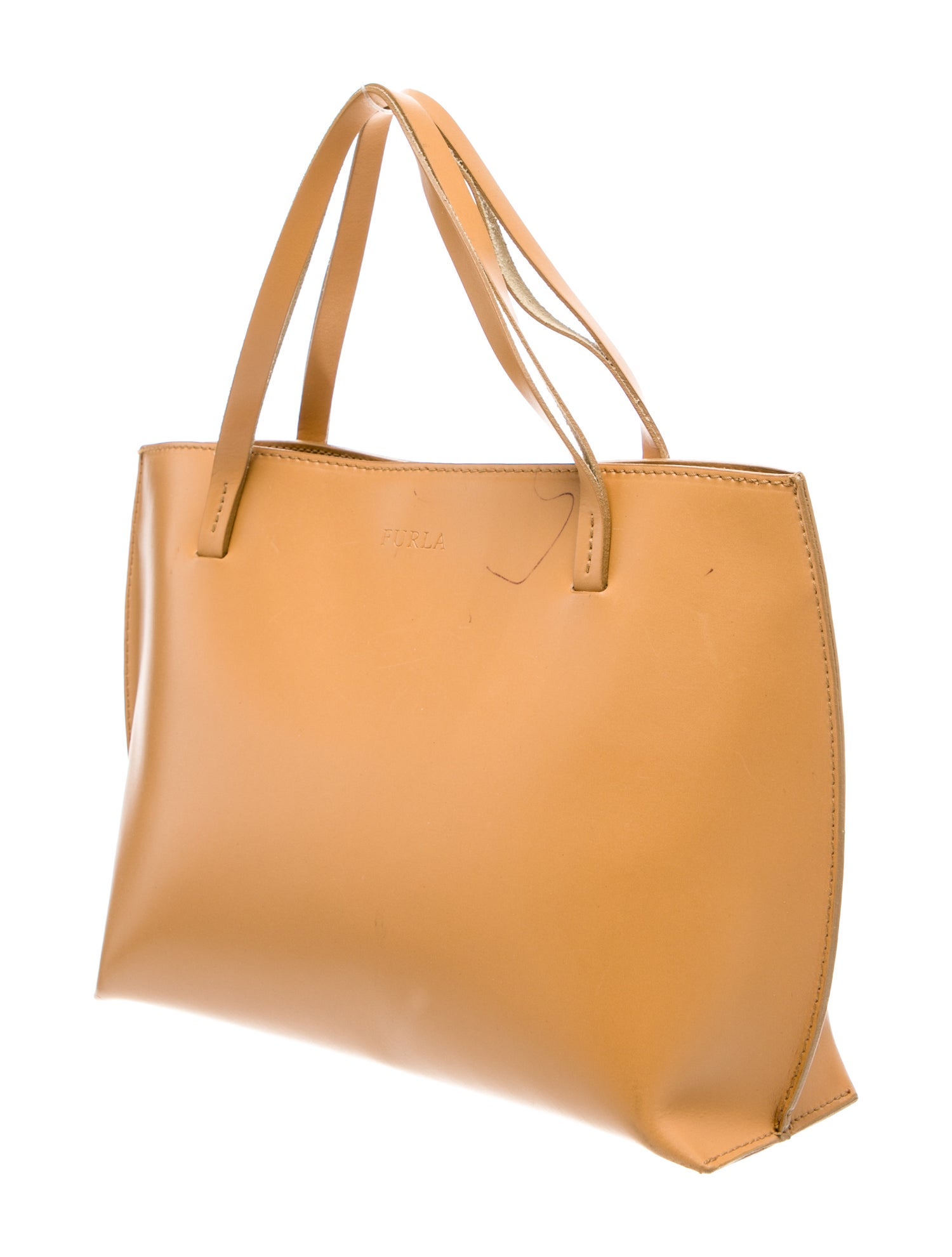 Furla Leather Top Handle Bag