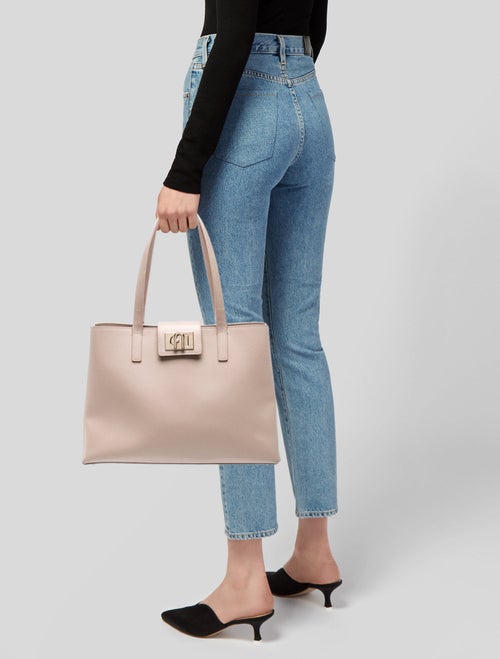 Furla Saffiano Leather Tote