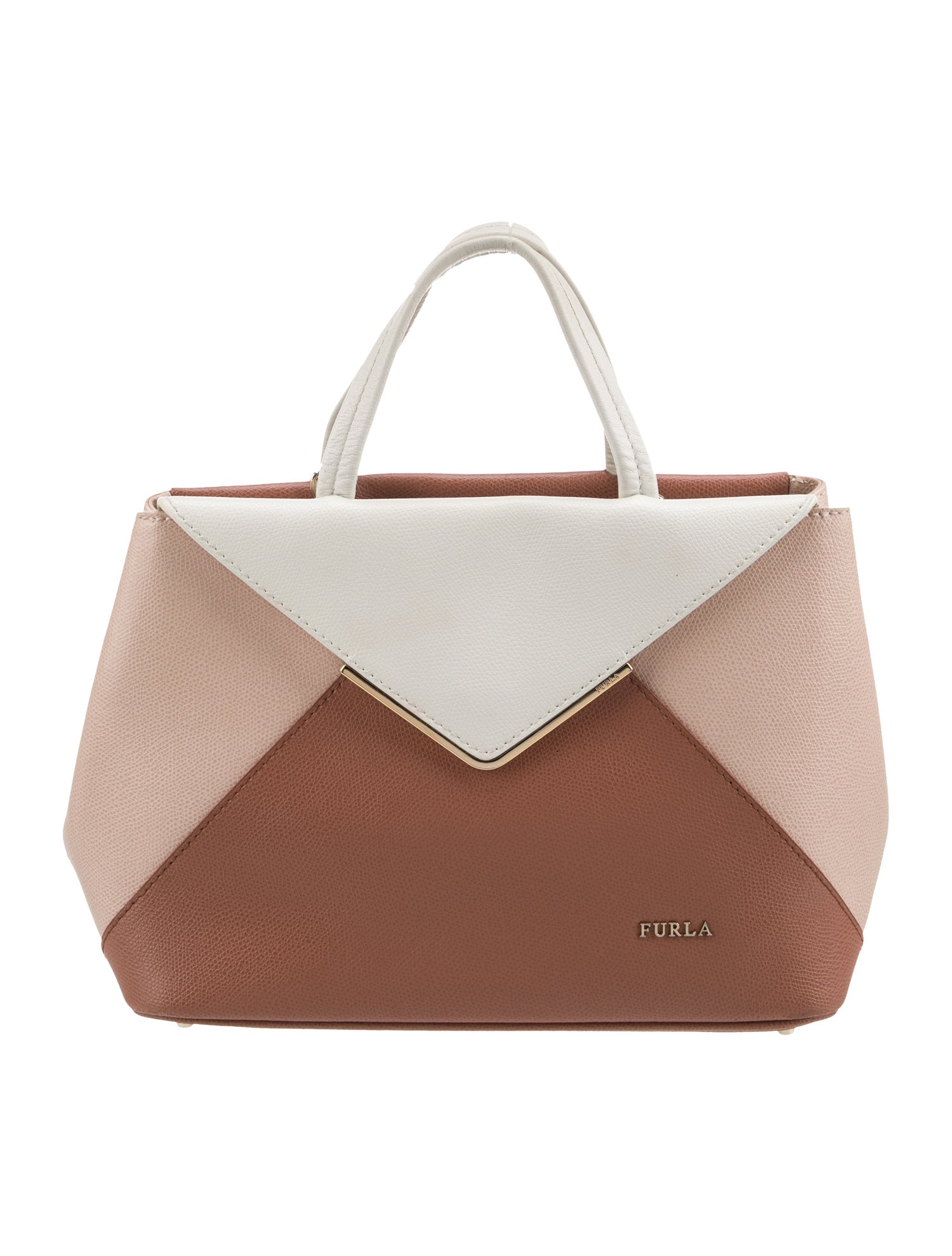 Furla Leather Top Handle Bag