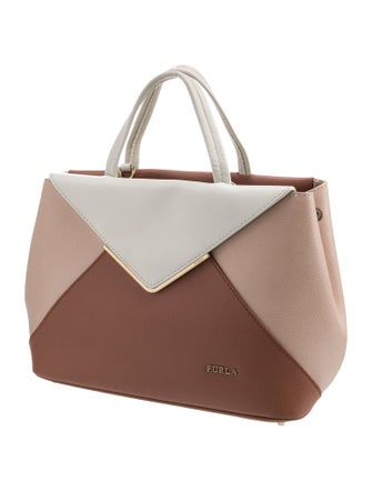Furla Leather Top Handle Bag