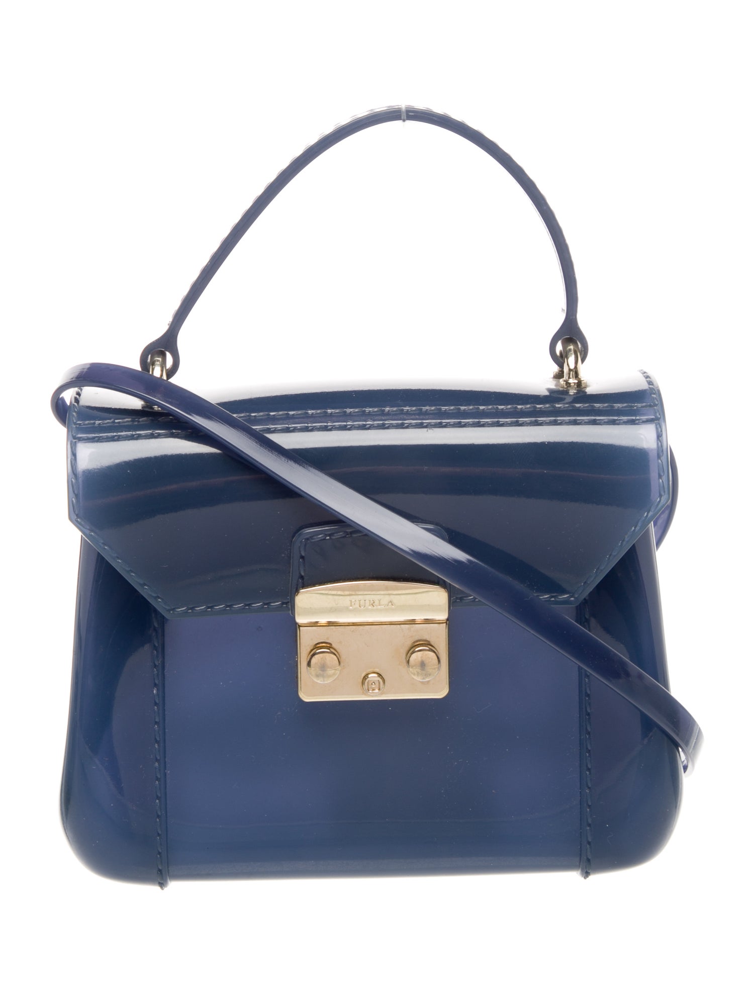 Furla Rubber Crossbody Bag