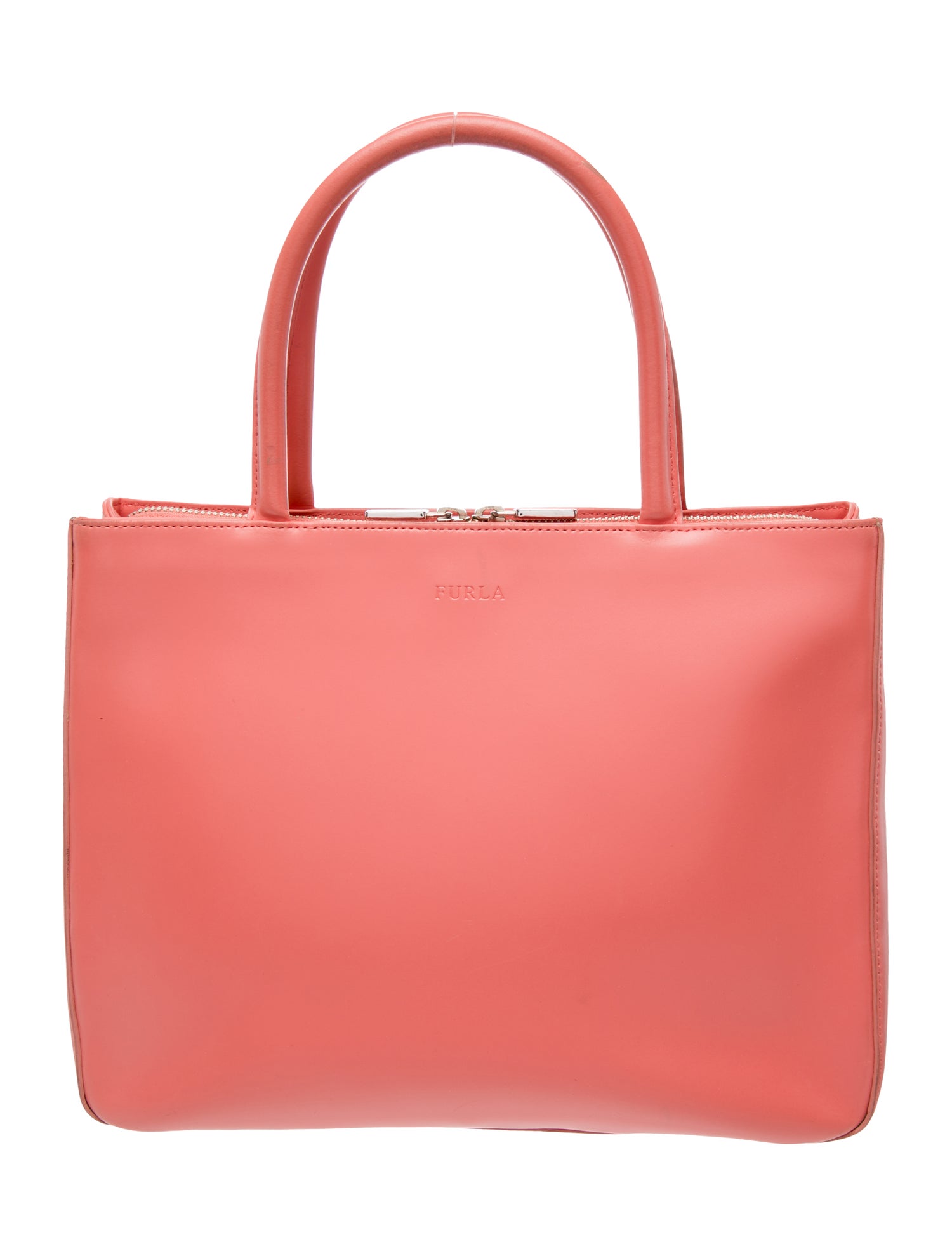 Furla Leather Top Handle Bag