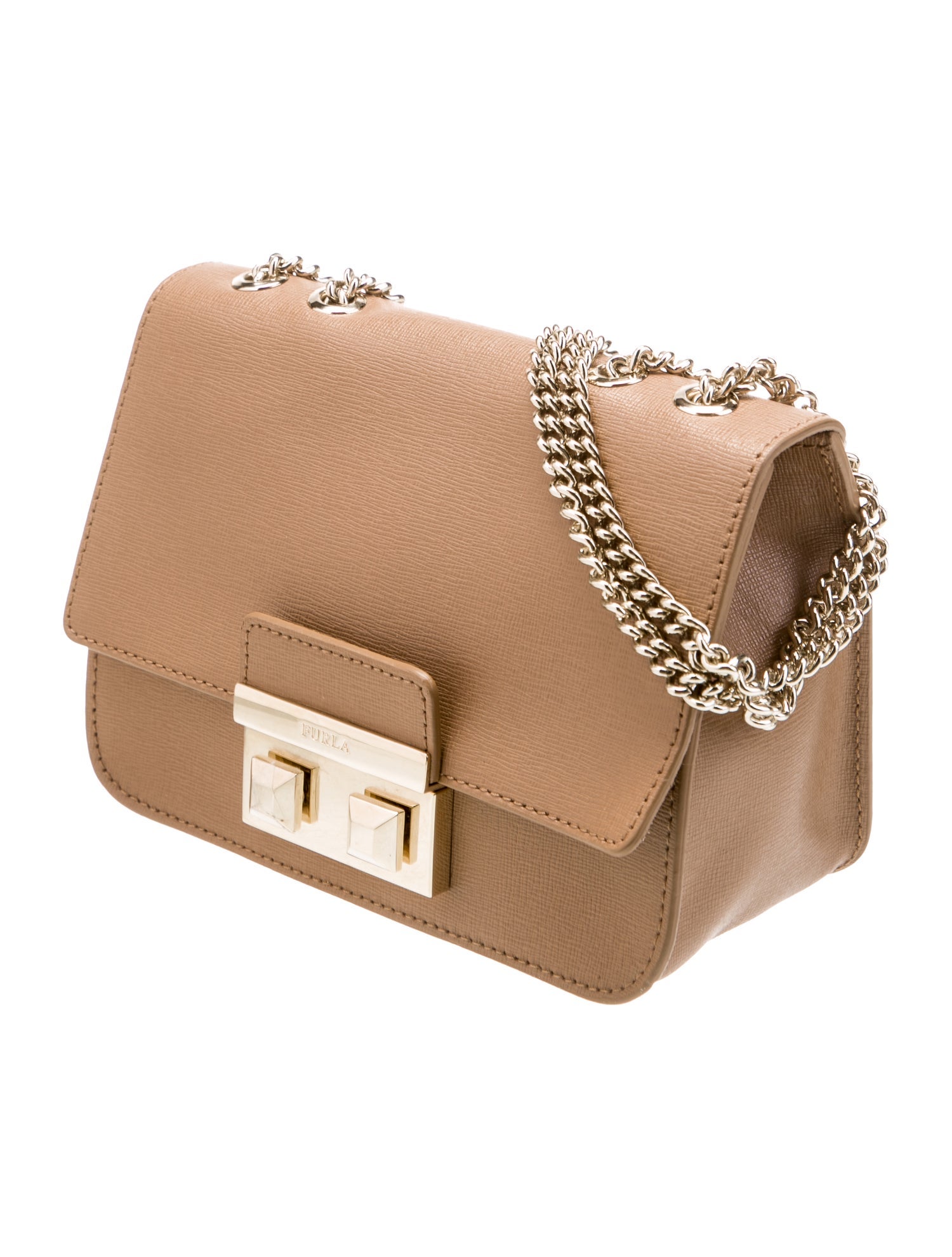 Furla Saffiano Leather Crossbody Bag