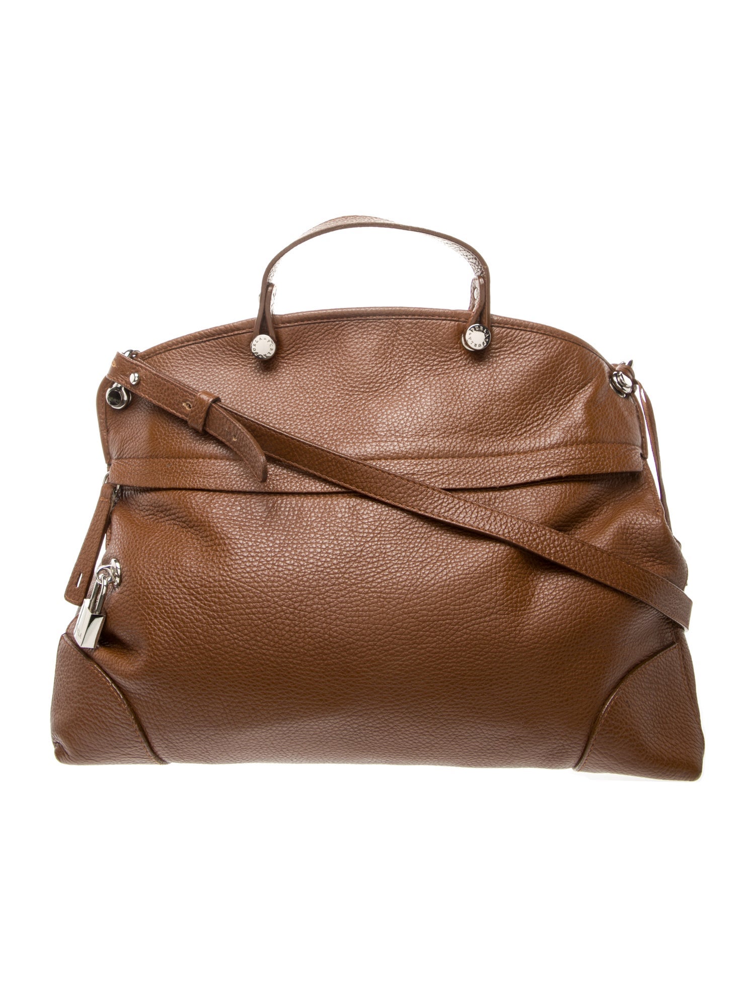 Furla Leather Top Handle Bag