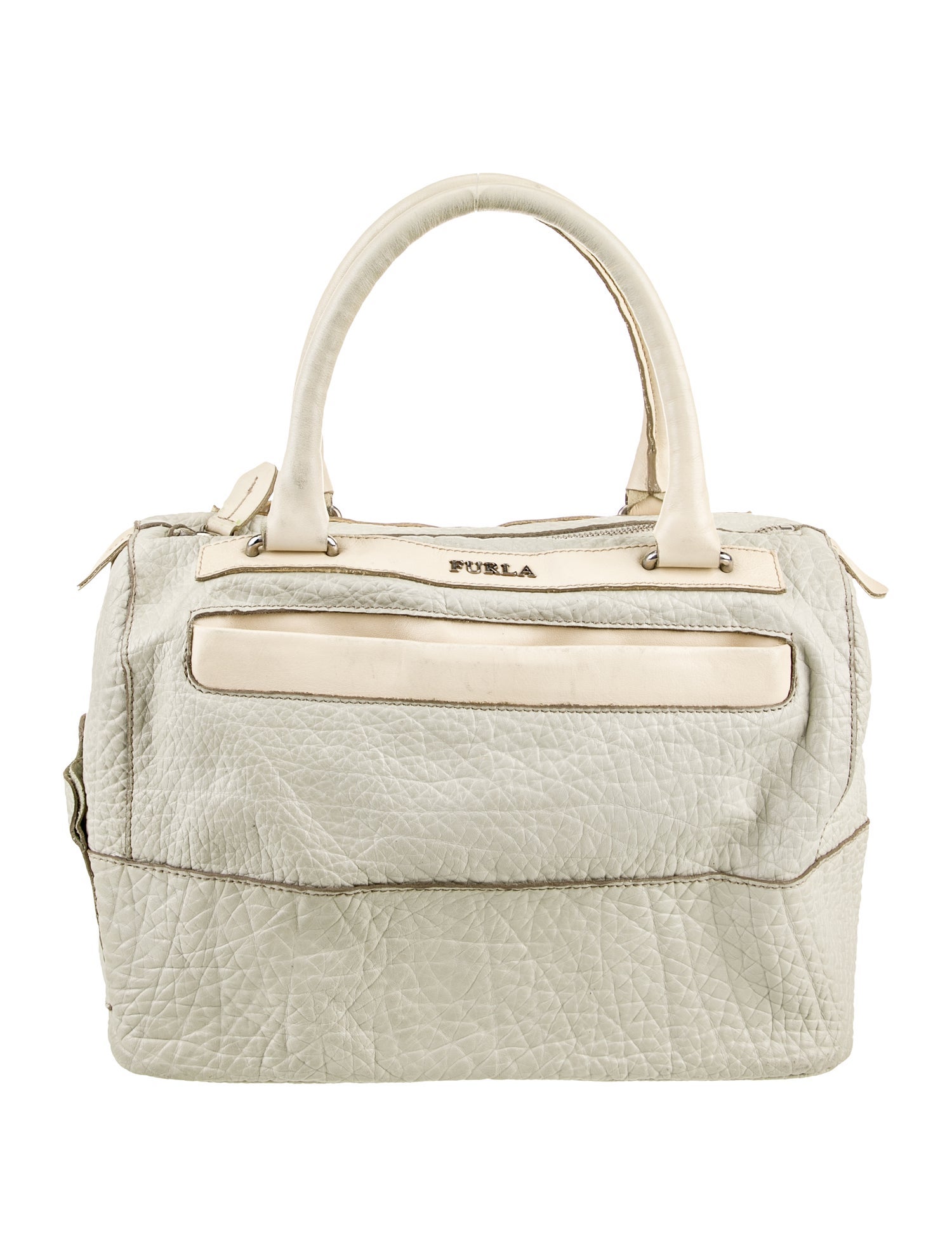 Furla Leather Top Handle Bag