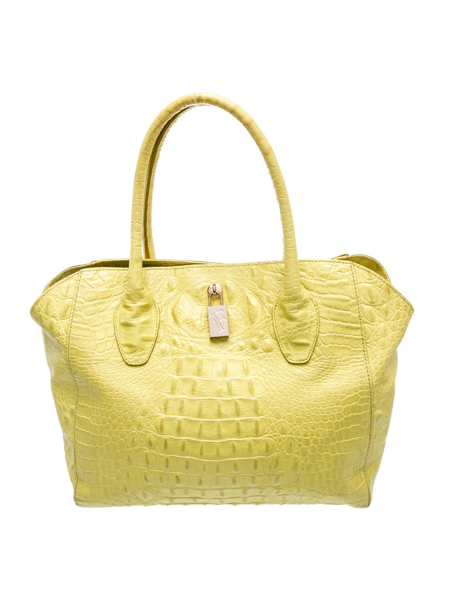 Furla Leather Top Handle Bag