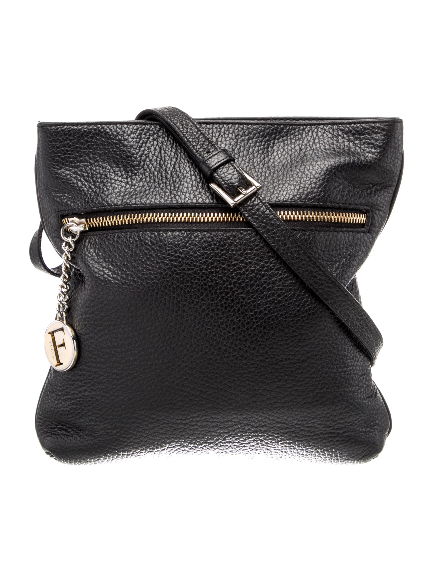 Furla Leather Messenger Bag