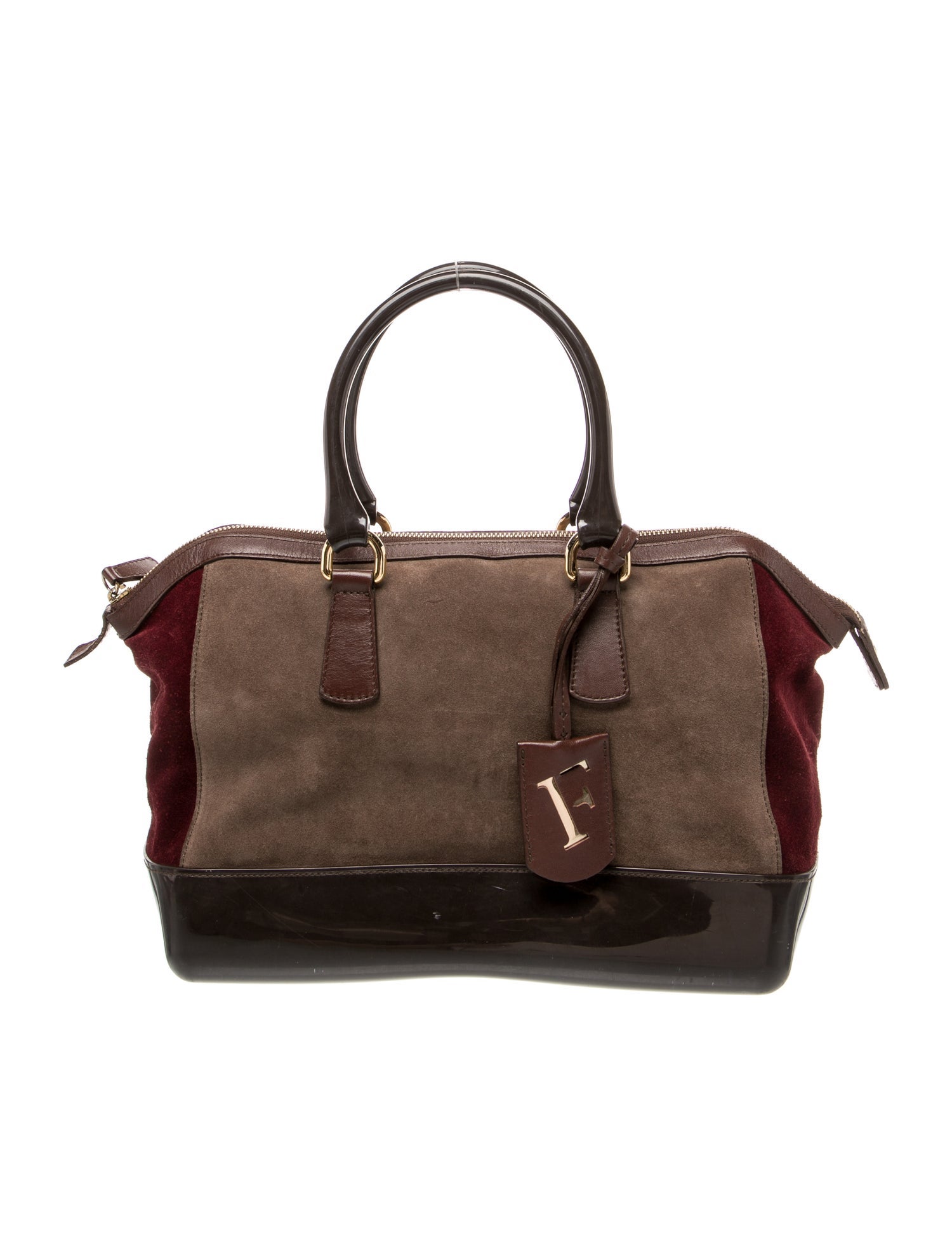 Furla Leather Top Handle Bag