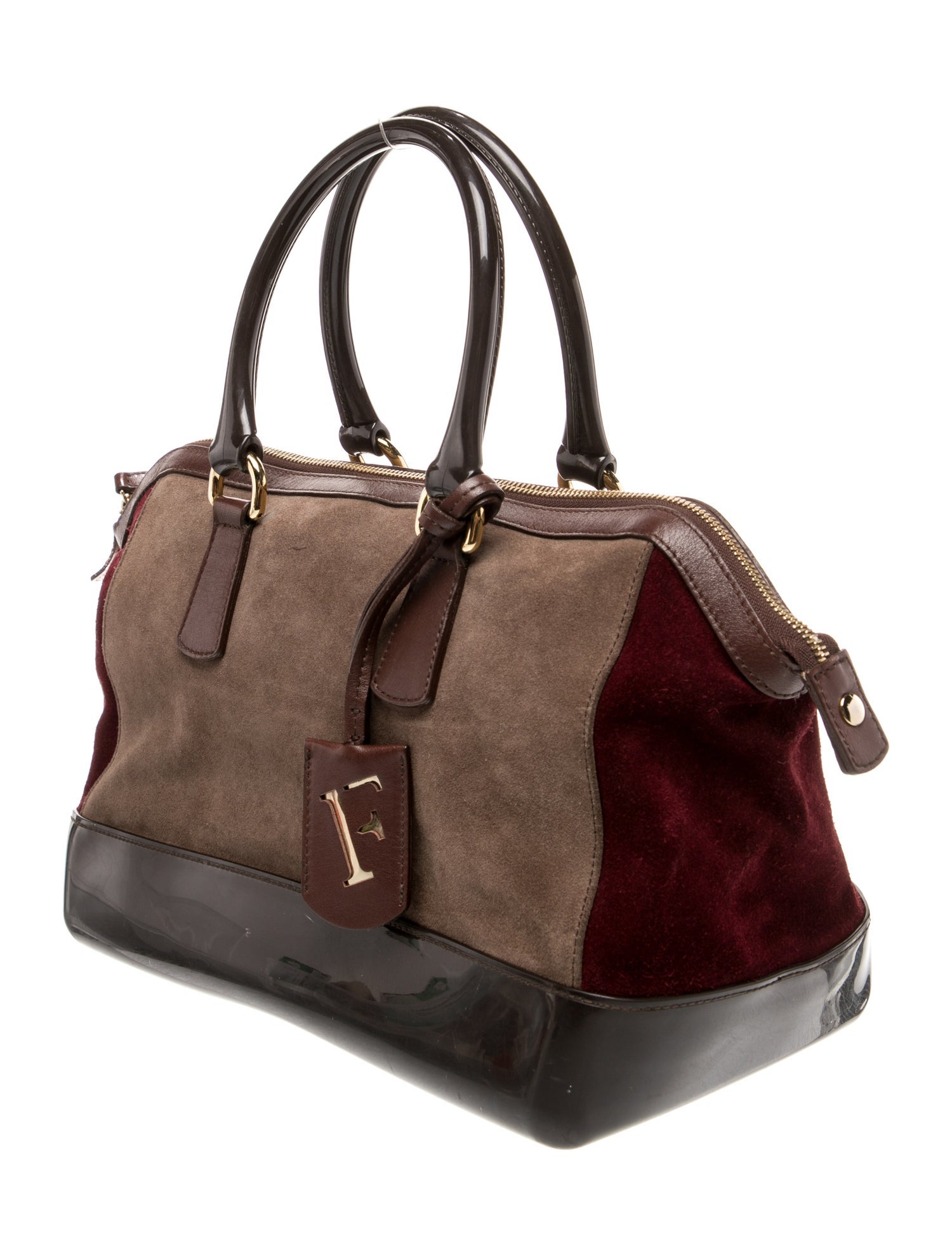 Furla Leather Top Handle Bag