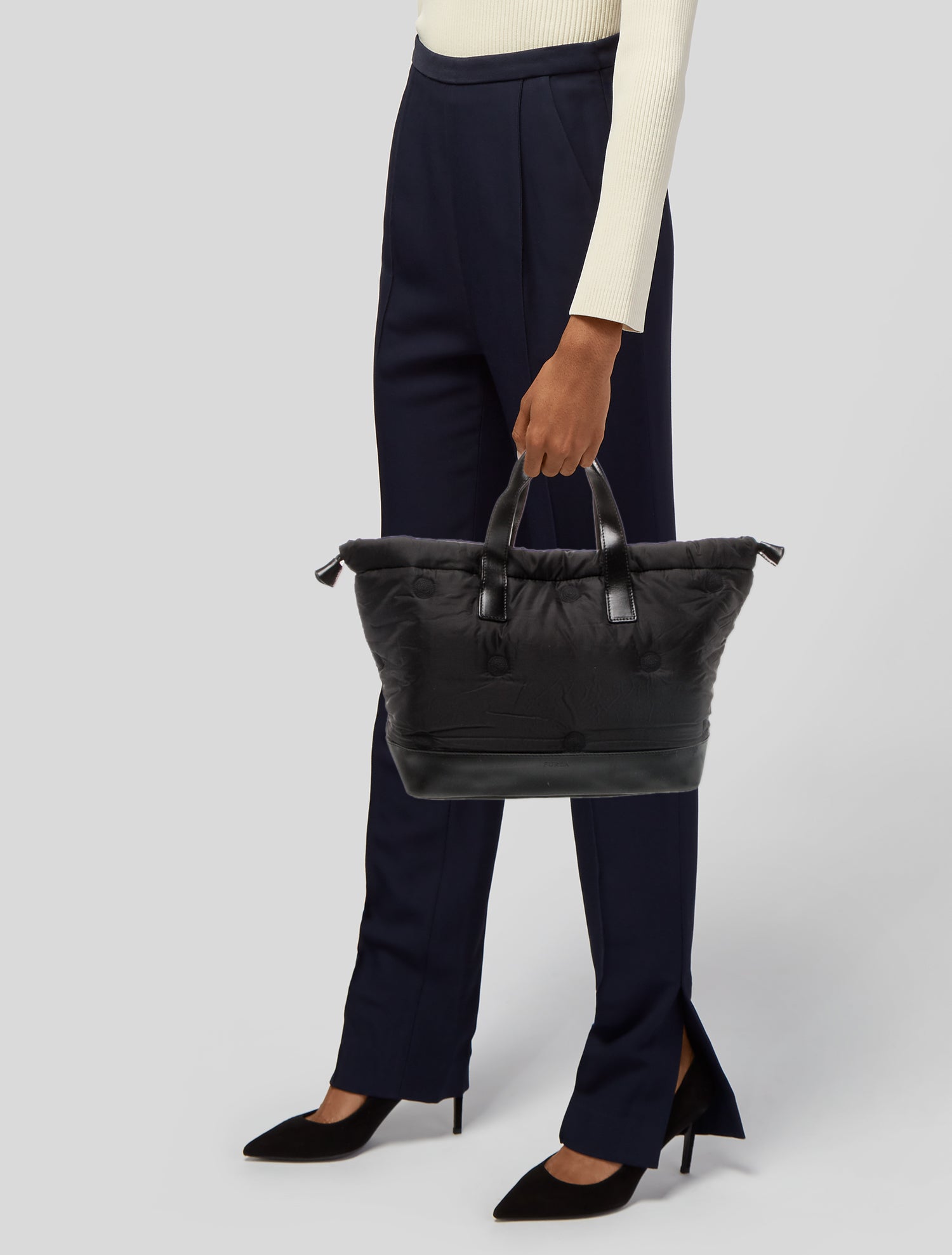 Furla Leather Weekender Bag