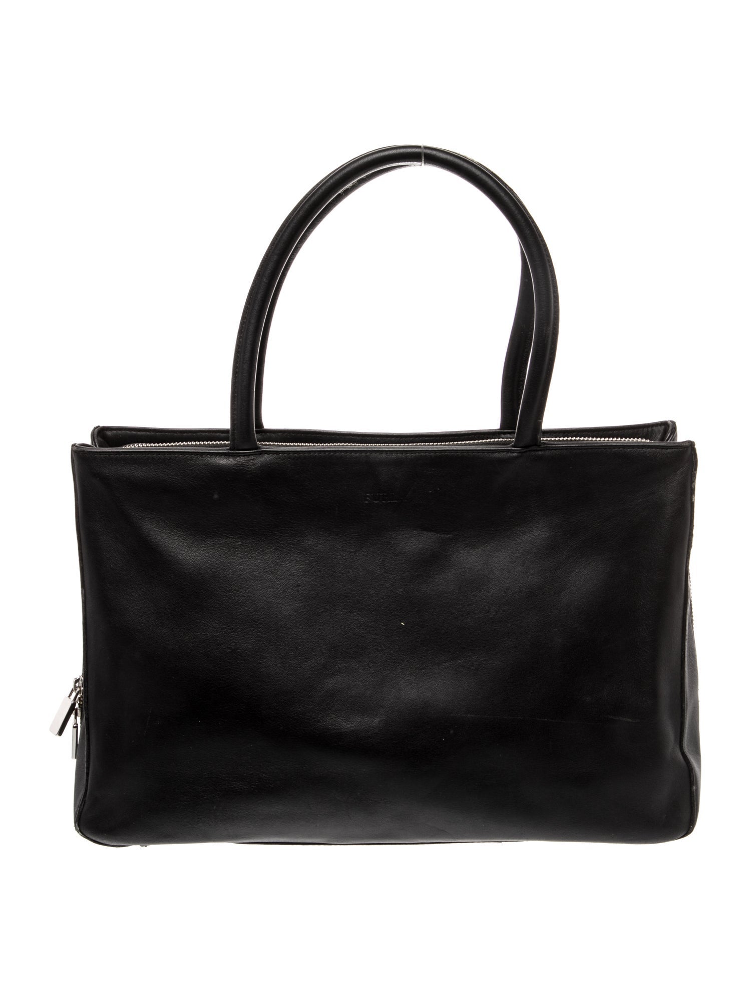 Furla Leather Top Handle Bag
