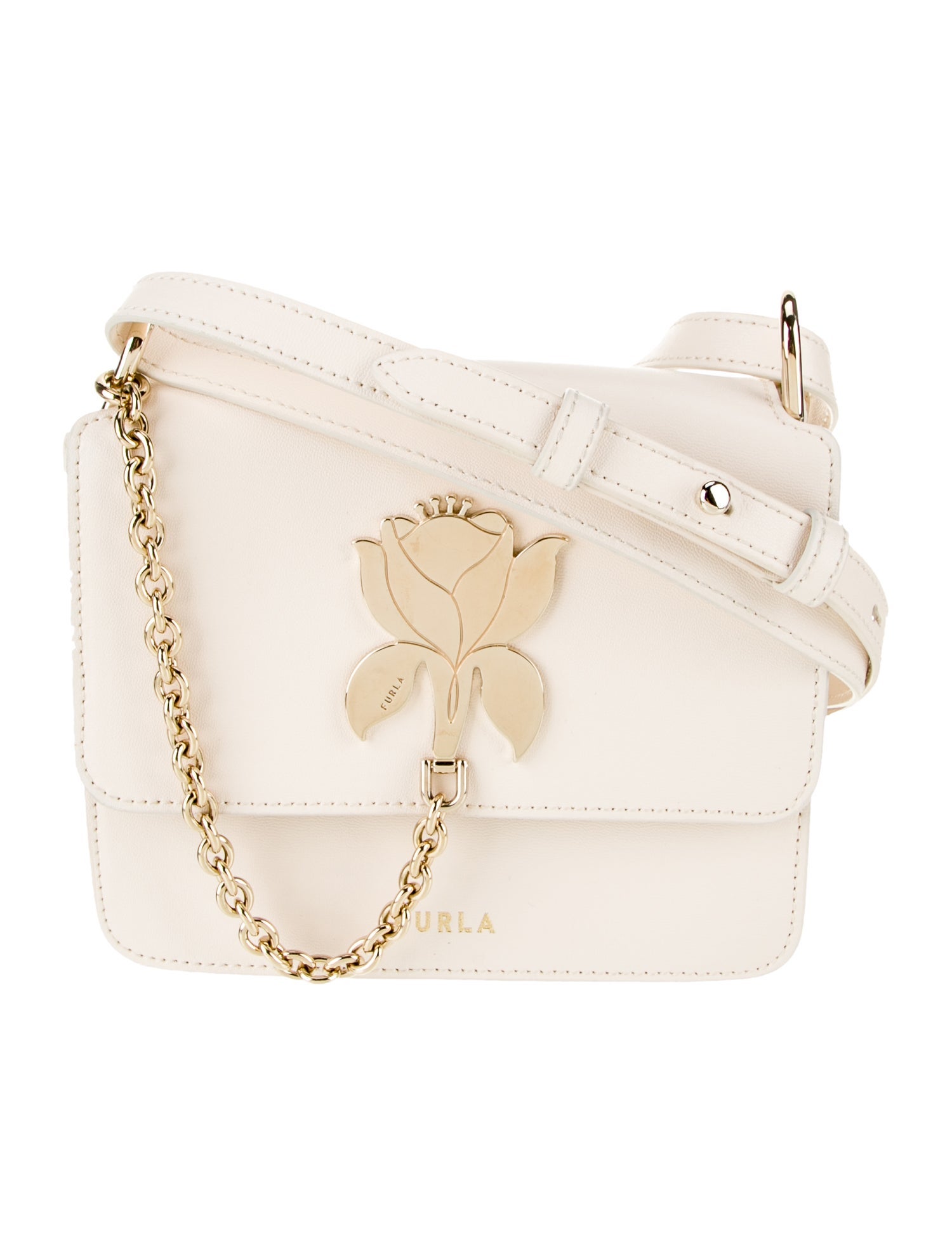 Furla Saffiano Leather Shoulder Bag