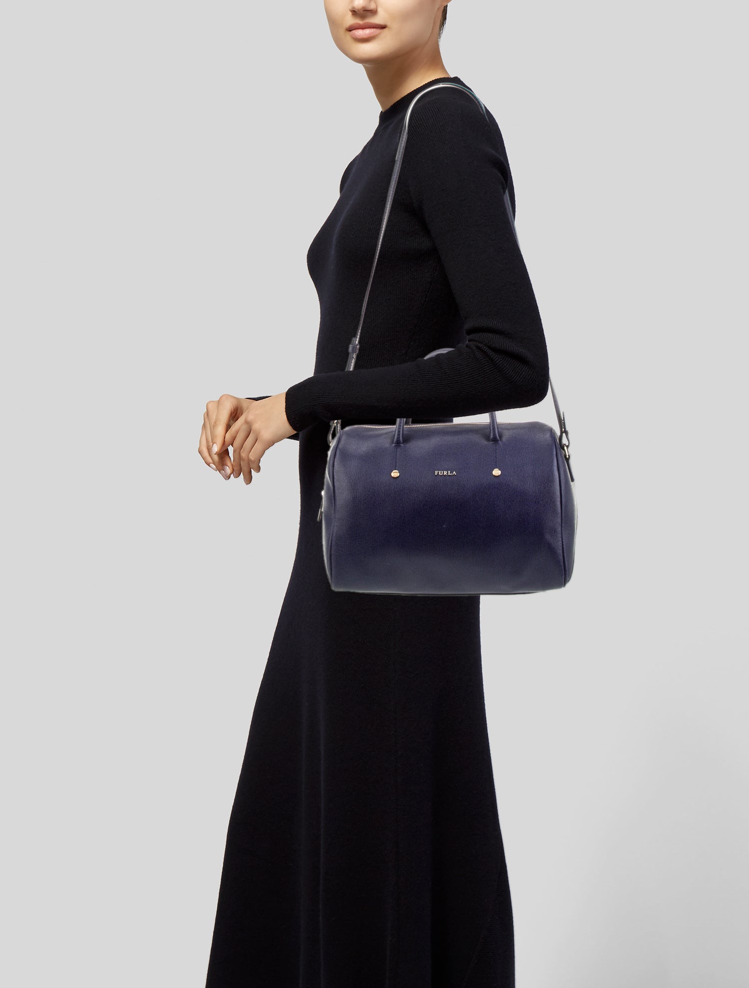 Furla Saffiano Leather Crossbody Bag