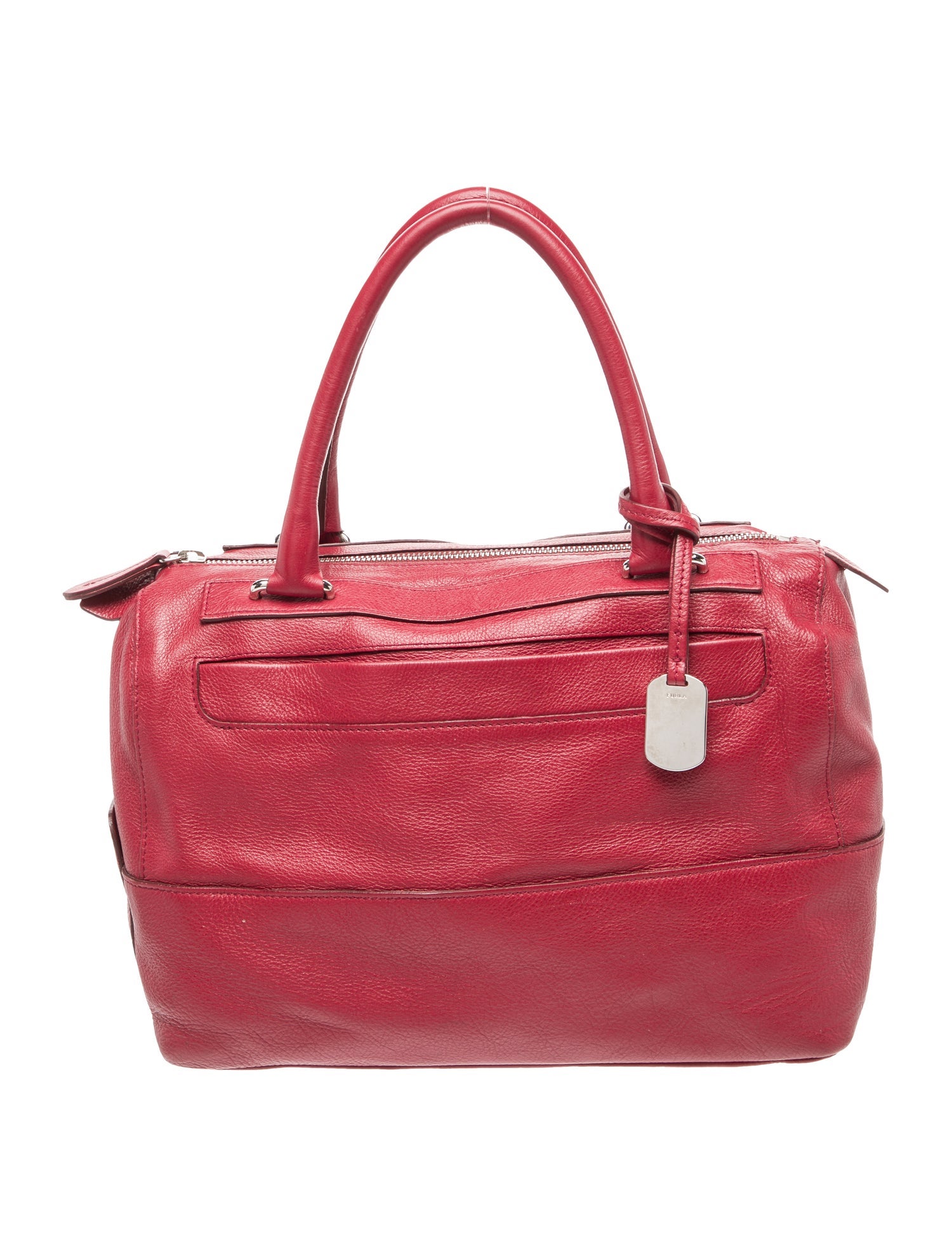 Furla Leather Top Handle Bag