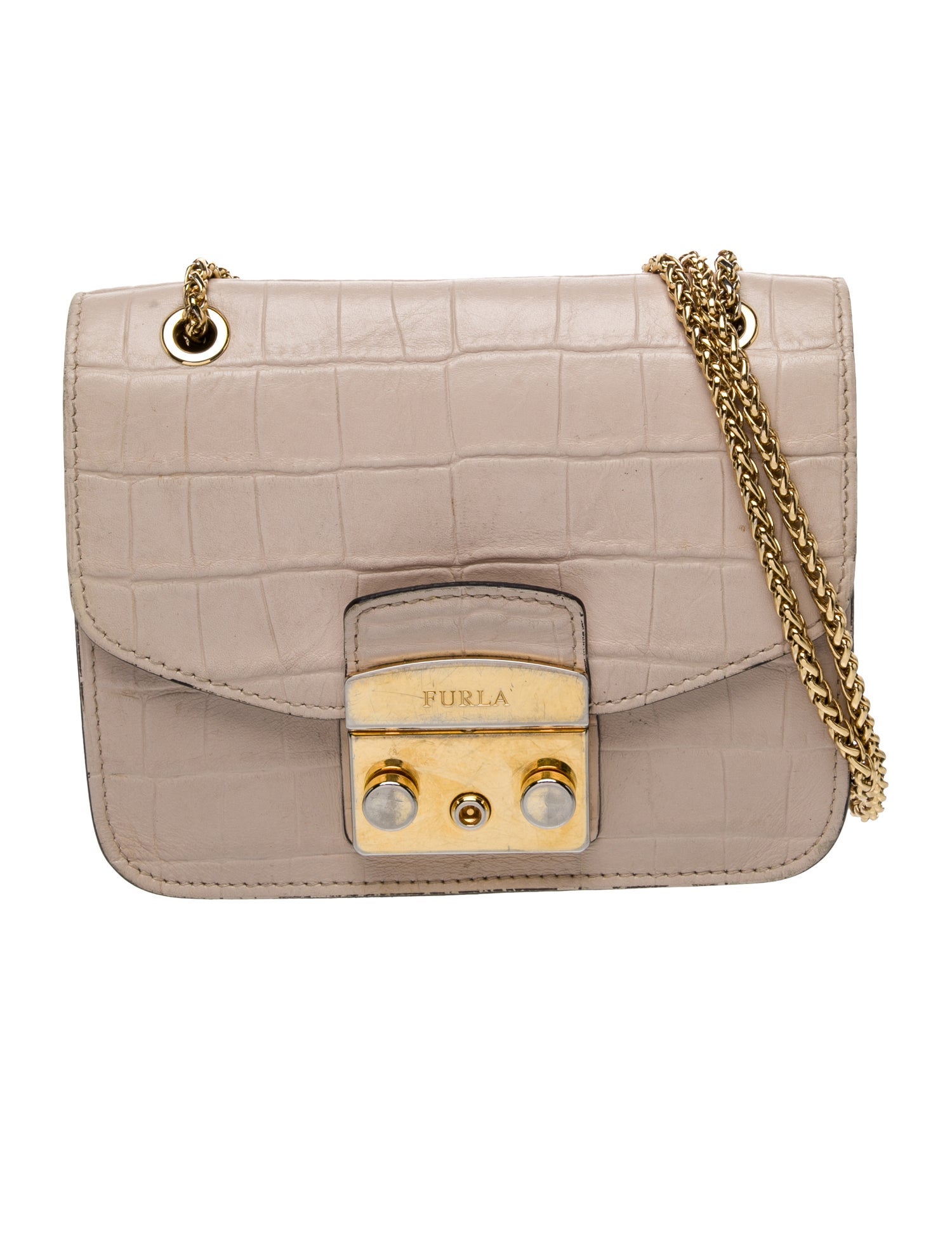 Furla Leather Shoulder Bag